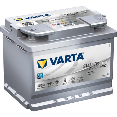 AKÜ START STOP 12V60AH 5680EN AGM - D52 VRT 60 AGM - VARTA - Aksam Yed