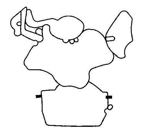 MOTOR ÖN KAPAK CONTASI LASTİK